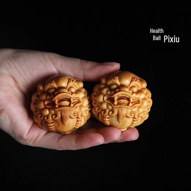 Pixiu Walnut Wood Carving Hand Spinner & Massage Ball Combo Single 4-4.5cm
Pixiu Walnut Wood Carving Hand Spinner & Massage Ball Combo Single 4-4.5cm