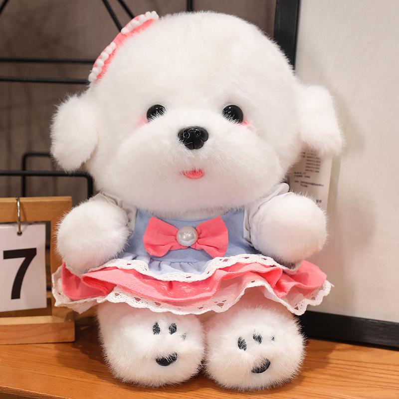 Large White Bichon Frise Plush Toy - Cute Wedding Toss Doll, Adorable Stuffed Pet Dog Rag Doll 35 cm
Large White Bichon Frise Plush Toy - Cute Wedding Toss Doll, Adorable Stuffed Pet Dog Rag Doll 35 cm