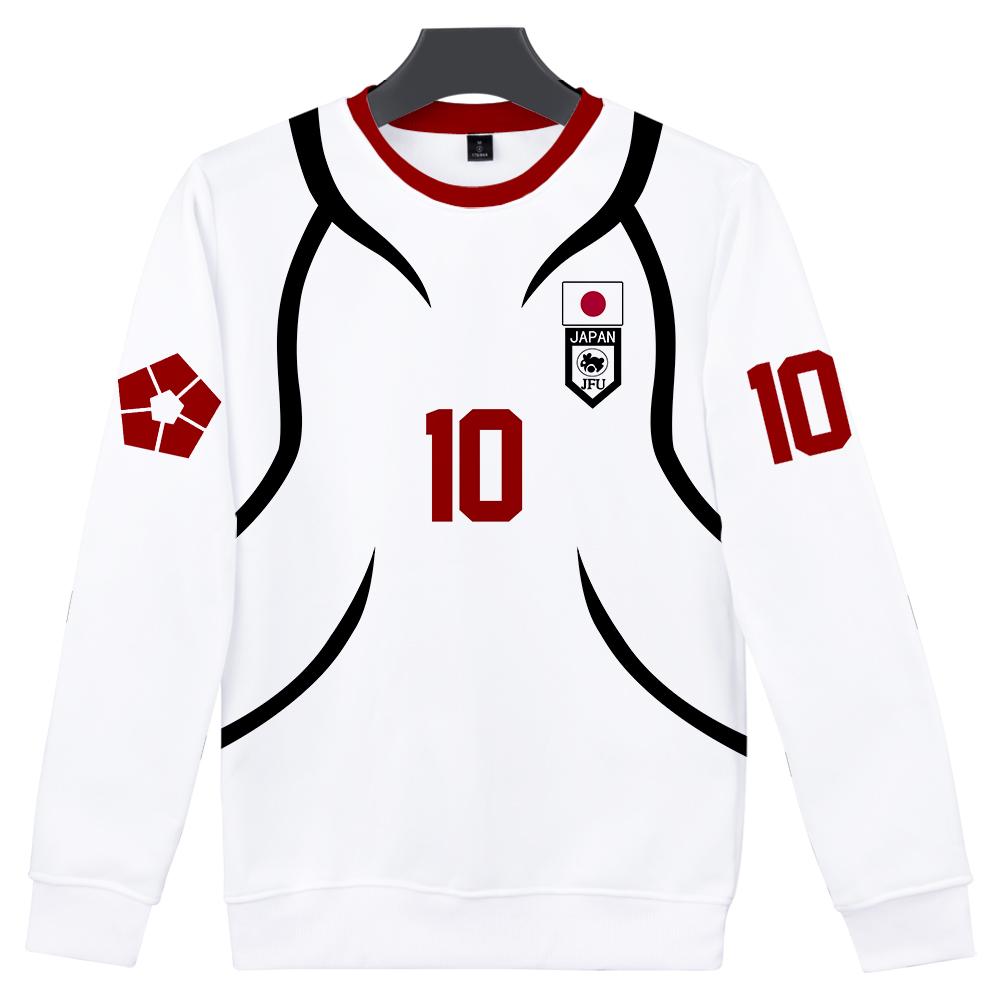 Новая мода для поклонников BLUE LOCK с принтом номера Толстовка для спорта на открытом воздухе Косплей Пуловеры с капюшоном Косплей Костюм L белый
Новая мода для поклонников BLUE LOCK с принтом номера Толстовка для спорта на открытом воздухе Косплей Пуловеры с капюшоном Косплей Костюм L белый