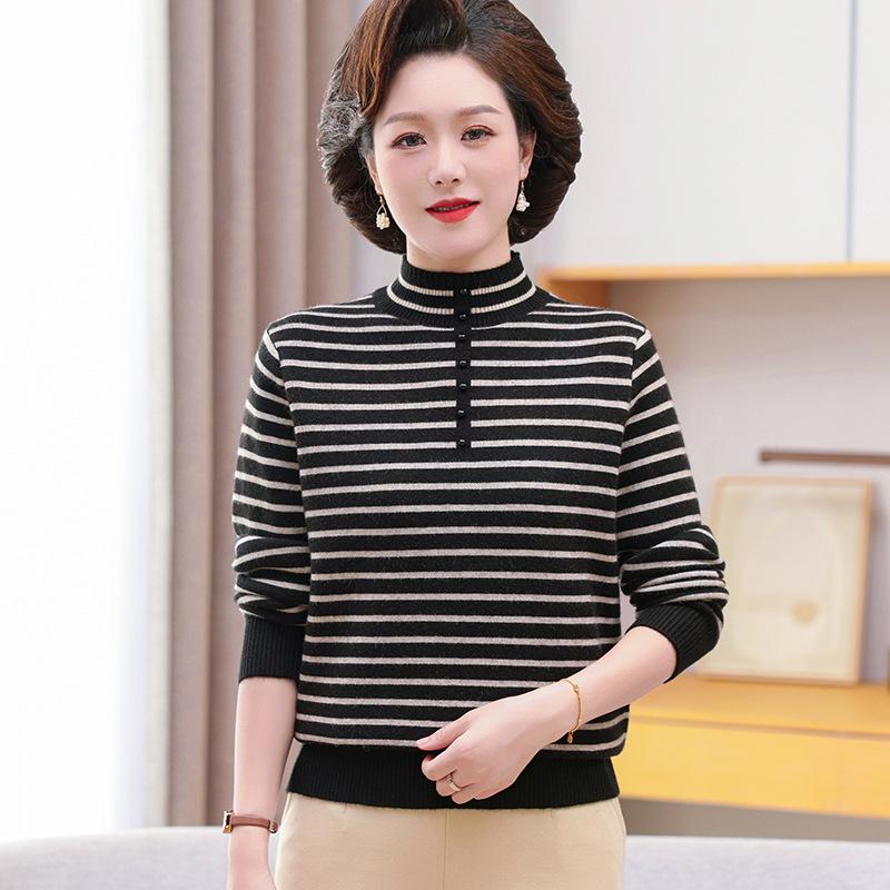 2024 Fleece-Lined Semi-High Neck Sweater for Middle-Aged & Elderly Women: Mom s Cozy Autumn/Winter Wear 4XL (recommended 145-160 lbs) чёрный
2024 Fleece-Lined Semi-High Neck Sweater for Middle-Aged & Elderly Women: Mom s Cozy Autumn/Winter Wear 4XL (recommended 145-160 lbs) чёрный