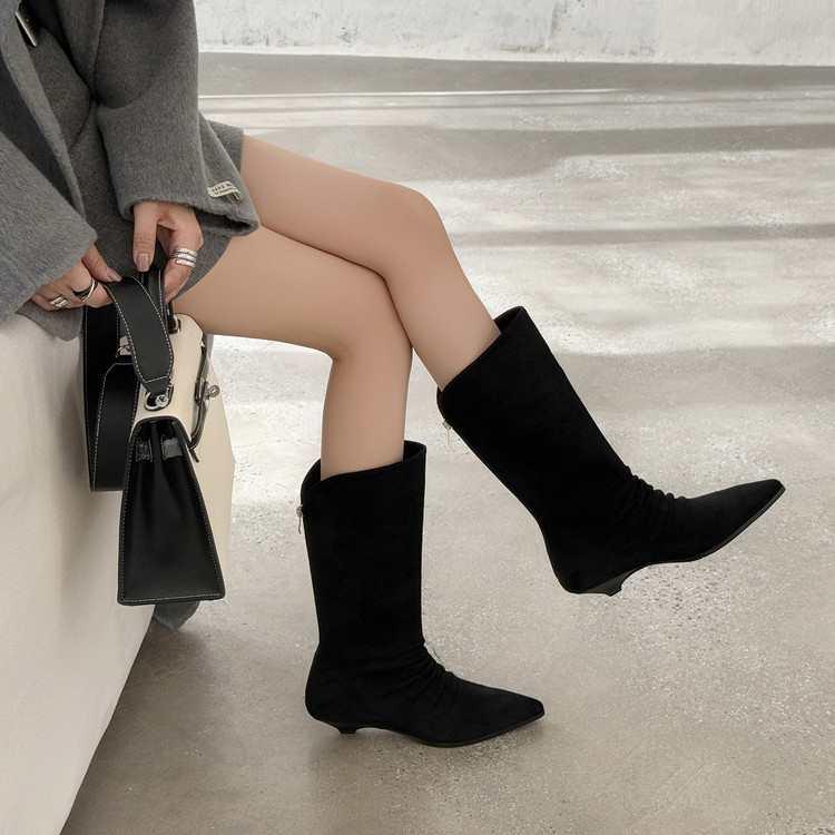 Мода Новый Стиль Роскошные Женские Балетки Женские Сапоги Острый Носок Дизайнерские Сапоги До Середины Икры Зимние Модные Сапоги Тренд Гладиаторские Сапоги для Ходьбы 42 чёрный
Мода Новый Стиль Роскошные Женские Балетки Женские Сапоги Острый Носок Дизайнерские Сапоги До Середины Икры Зимние Модные Сапоги Тренд Гладиаторские Сапоги для Ходьбы 42 чёрный