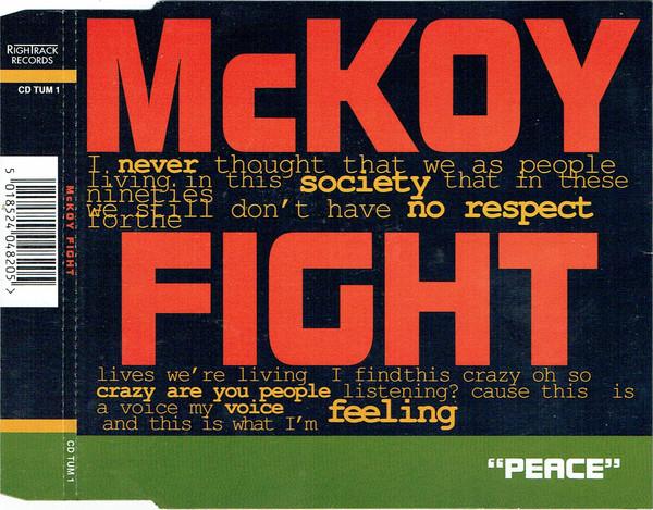 CD MCKOY - Fight (Single-CD) CDTUM1 Right Track Rec 1993 UK Dance & Electronica Used
CD MCKOY - Fight (Single-CD) CDTUM1 Right Track Rec 1993 UK Dance & Electronica Used