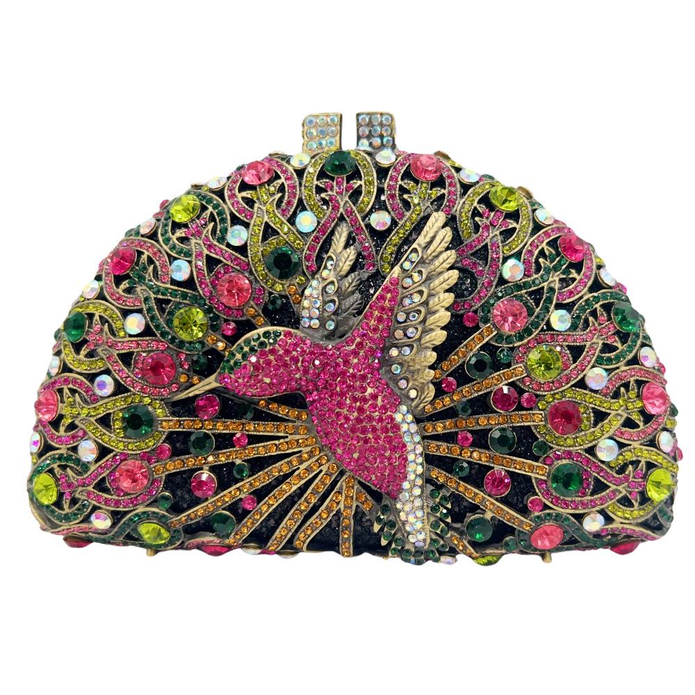 Bird Diamond Evening Clutch Bag WHTUOHENG Rhinestone Party Bag Cocktail Purse Crystal Women Dinner Prom Handbags Stone Clutches 17cmX10.5cmX6.5cm
Bird Diamond Evening Clutch Bag WHTUOHENG Rhinestone Party Bag Cocktail Purse Crystal Women Dinner Prom Handbags Stone Clutches 17cmX10.5cmX6.5cm