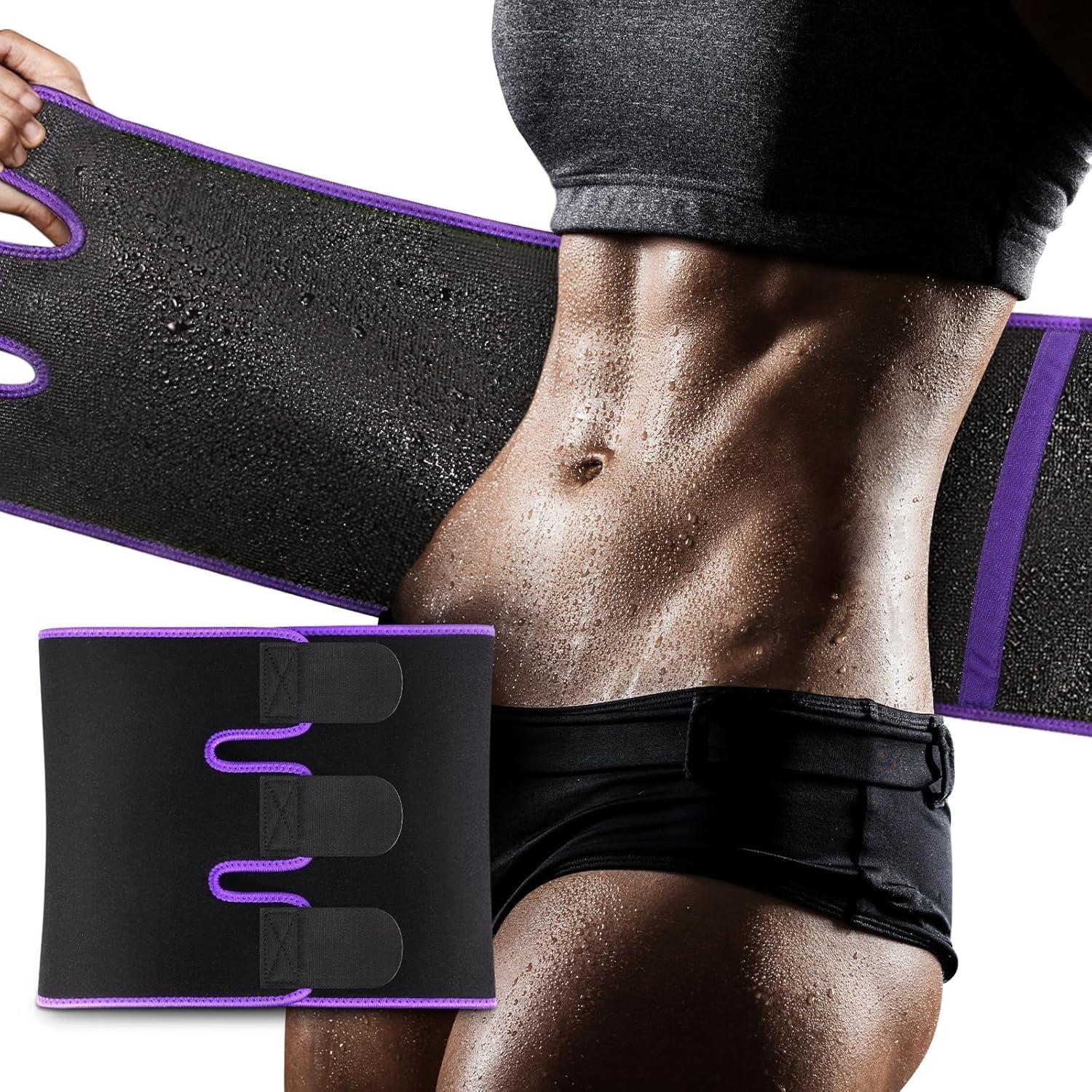 Waist Trimmer Sweat Waist Trainer For Women And Men Waist Sweat Belt Band Belly Stomach Wrap
Waist Trimmer Sweat Waist Trainer For Women And Men Waist Sweat Belt Band Belly Stomach Wrap