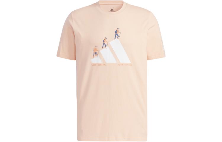 Adidas T Shirts Unisex Hazy Coral Powder Crew Neck Moderate Straight Fit GN7323 S
Adidas T Shirts Unisex Hazy Coral Powder Crew Neck Moderate Straight Fit GN7323 S