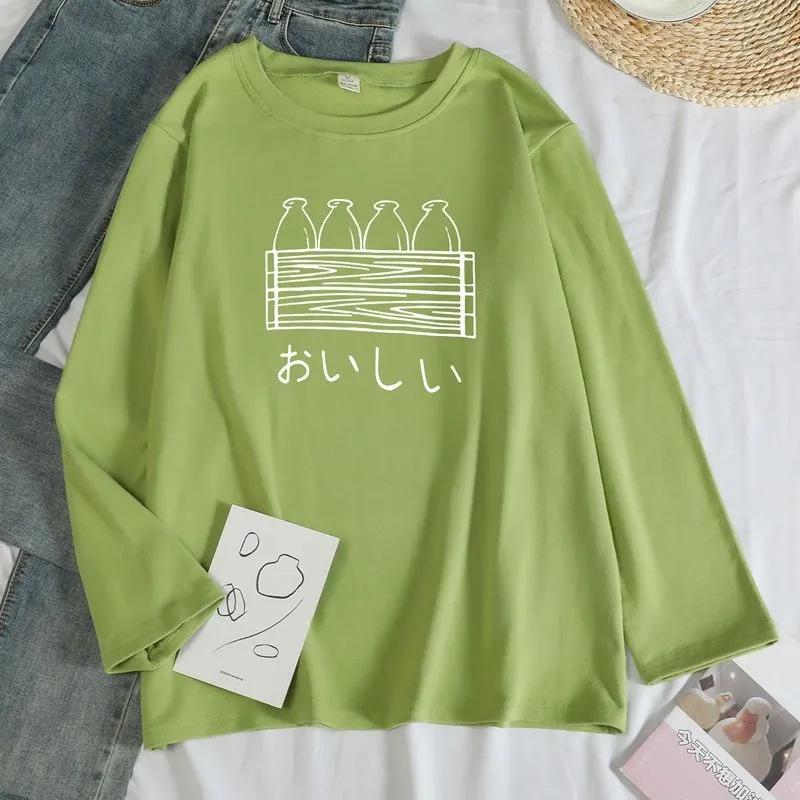 Plus Size Women s Pure Cotton Long Sleeve T-shirt, Early Spring Loose Slimming Top, Inner Layer Base Shirt XL (116-130 jin)
Plus Size Women s Pure Cotton Long Sleeve T-shirt, Early Spring Loose Slimming Top, Inner Layer Base Shirt XL (116-130 jin)