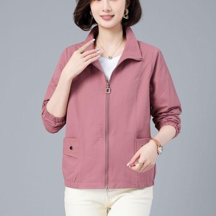 Женская короткая куртка весна и осень свободная повседневная однотонная куртка с воротником-стойкой двухслойная куртка топ 3XL
Женская короткая куртка весна и осень свободная повседневная однотонная куртка с воротником-стойкой двухслойная куртка топ 3XL