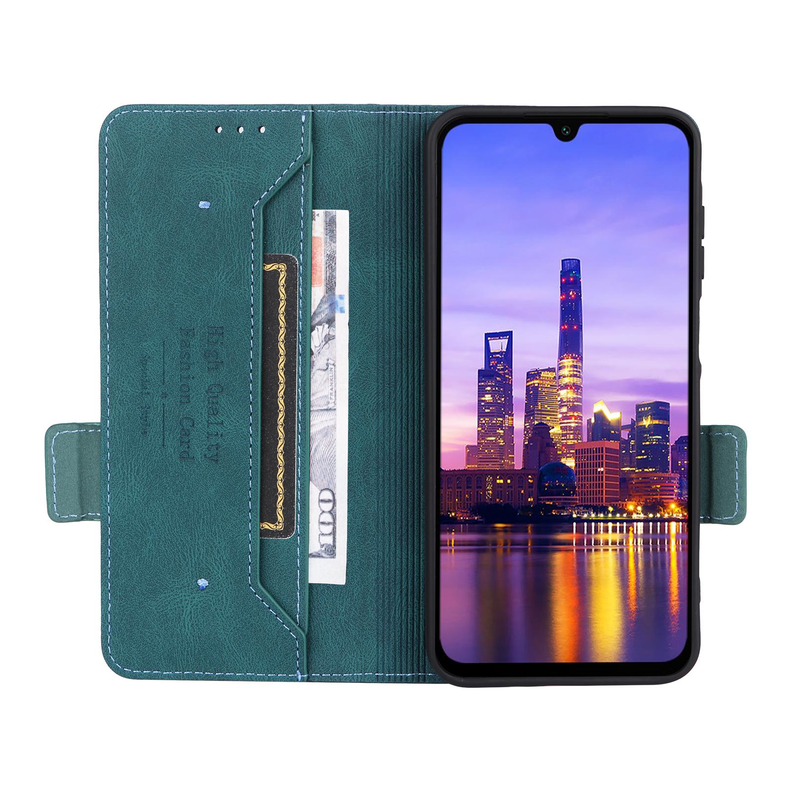 For Samsung Galaxy A16 5G/A16 4G Case Leather Wallet Flip Phone Cover with Hardware Decor Blue
For Samsung Galaxy A16 5G/A16 4G Case Leather Wallet Flip Phone Cover with Hardware Decor Blue