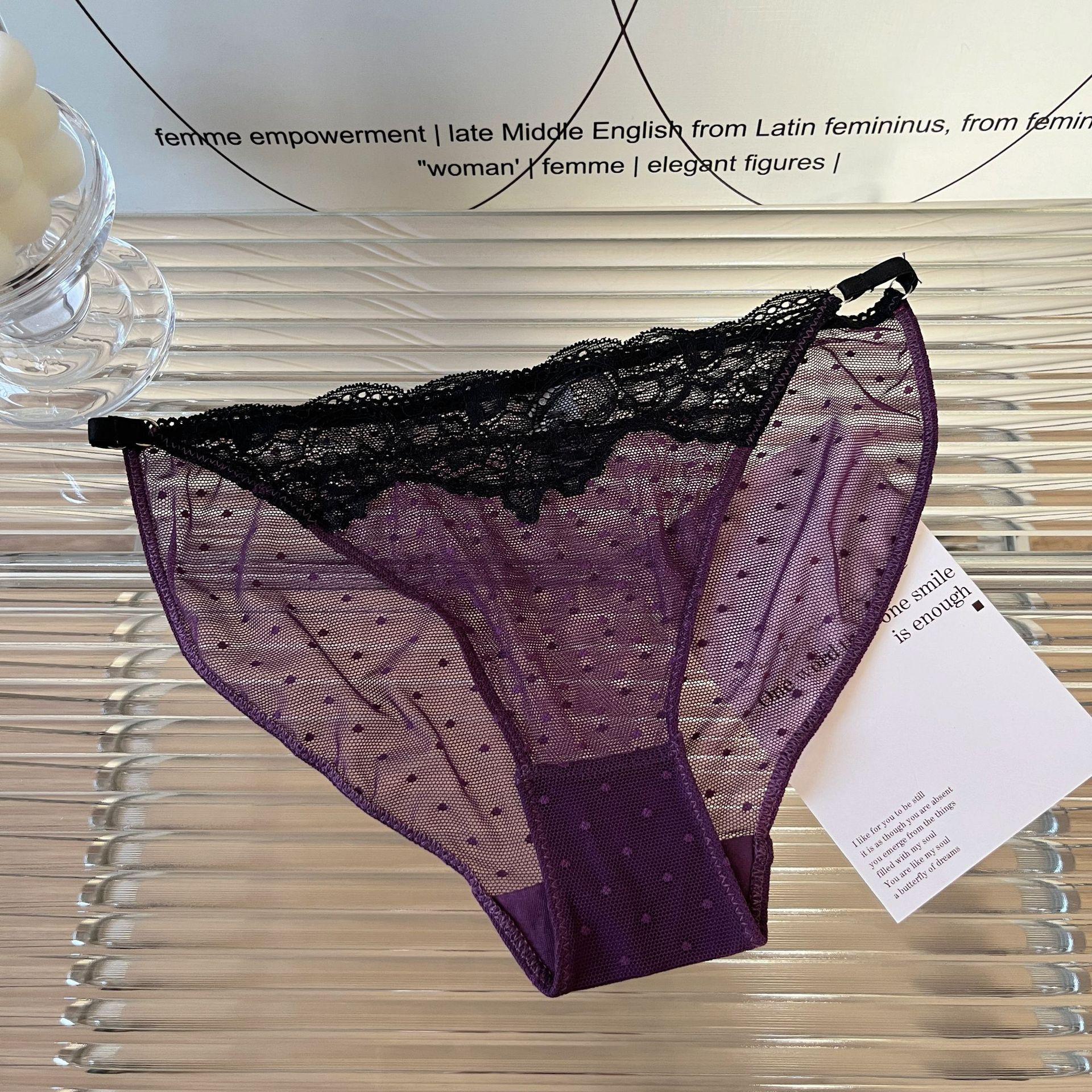 Новые женские трусики с низкой посадкой из французского кружева и сетки с ластовицей из чистого хлопка One Size (80-120 jin)
Новые женские трусики с низкой посадкой из французского кружева и сетки с ластовицей из чистого хлопка One Size (80-120 jin)