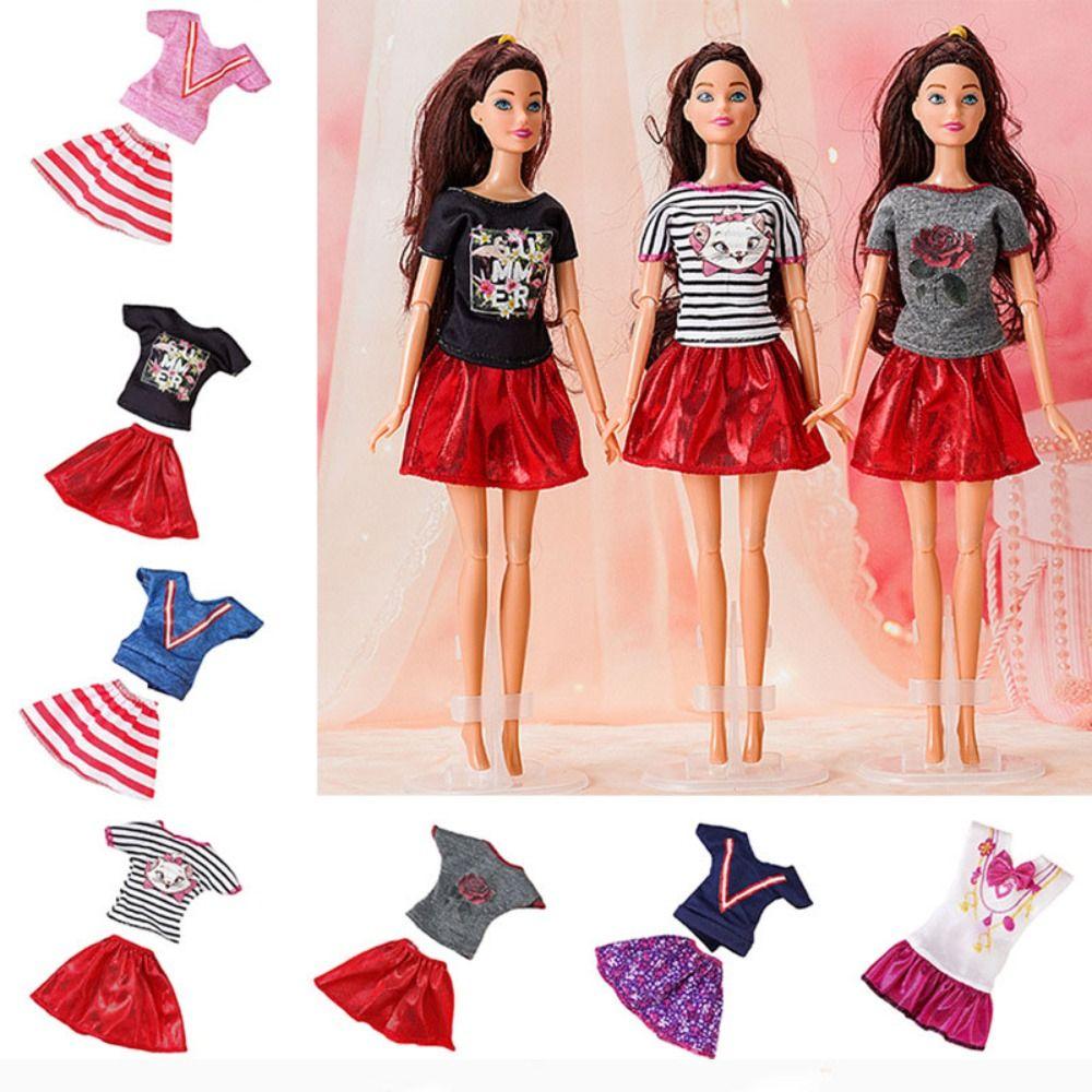 Fashion Girl Party Clothes Casual Wear Girl Floral Clothes Newest Casual Wear Skirt 30cm Doll
Fashion Girl Party Clothes Casual Wear Girl Floral Clothes Newest Casual Wear Skirt 30cm Doll