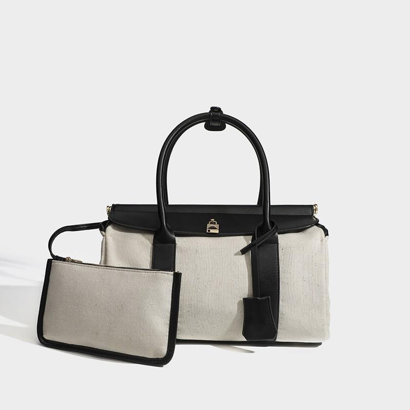 LP32 Loom Bag Handbag Canvas Leather Old Money Style Women s One-shoulder Portable Commuter Tote conventional packaging
LP32 Loom Bag Handbag Canvas Leather Old Money Style Women s One-shoulder Portable Commuter Tote conventional packaging
