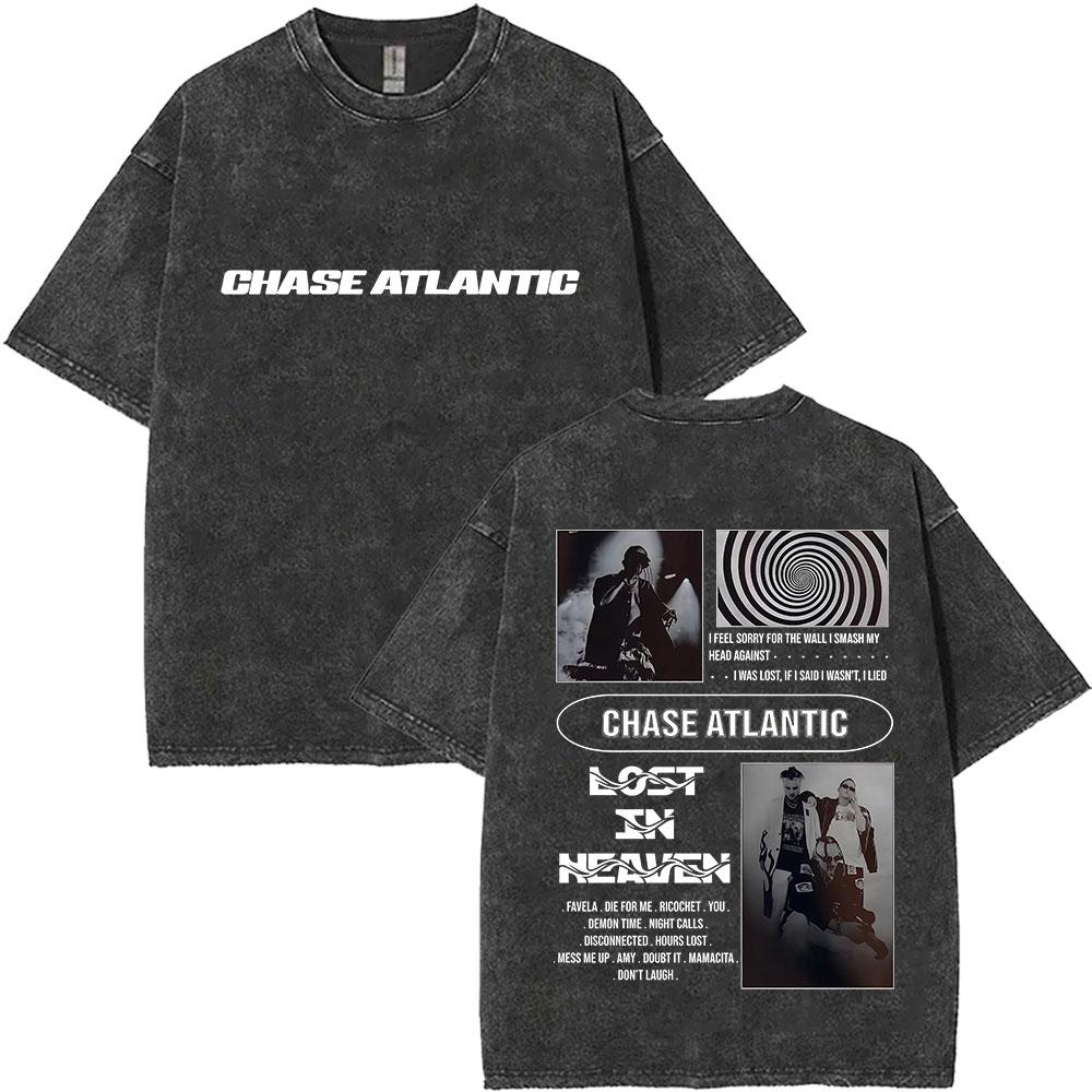 Chase Atlantic Lost in Europe and UK Tour Album Vintage Washed T Shirts Unisex Hip Hop Gothic Short Sleeve Tshirts Streetwear S
Chase Atlantic Lost in Europe and UK Tour Album Vintage Washed T Shirts Unisex Hip Hop Gothic Short Sleeve Tshirts Streetwear S