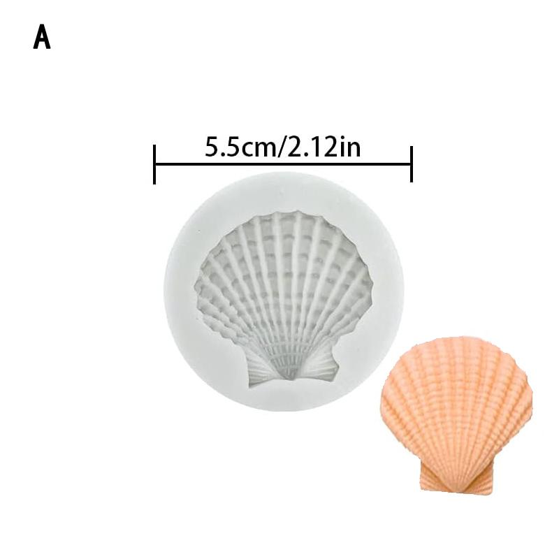Silicone Mold Marine Theme Seashell Cake Decorating Tools Chocolate Conch Butter Mold Starfish Clay Fondant Crafting Baking
Silicone Mold Marine Theme Seashell Cake Decorating Tools Chocolate Conch Butter Mold Starfish Clay Fondant Crafting Baking