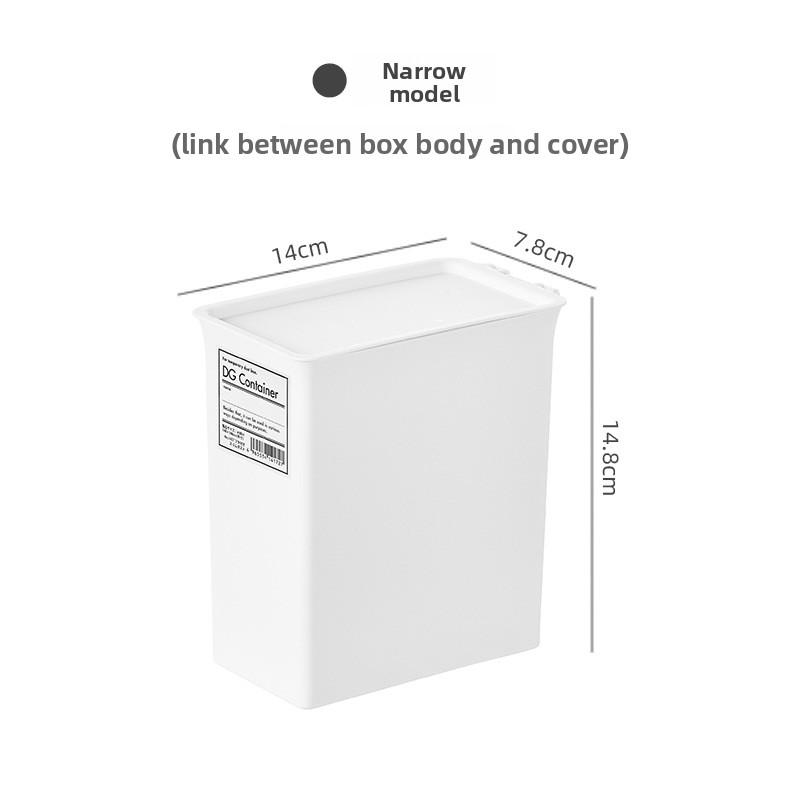 Laundry Powder Storage Box with Lid, Drawer-type Cabinet, Sorting Box, Flip Lid Desktop Trash Can, and Miscellaneous Storage Box Narrow style
Laundry Powder Storage Box with Lid, Drawer-type Cabinet, Sorting Box, Flip Lid Desktop Trash Can, and Miscellaneous Storage Box Narrow style