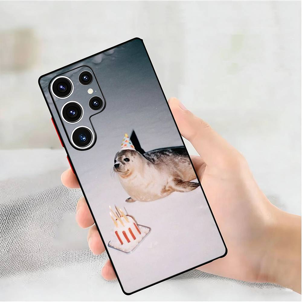 Animal Seal Phone Silicone Case for Samsung Galaxy S 24,22,20,23,21,20 Ultra Plus Lite 5G Print Silicone Cover Samsung S25
Animal Seal Phone Silicone Case for Samsung Galaxy S 24,22,20,23,21,20 Ultra Plus Lite 5G Print Silicone Cover Samsung S25
