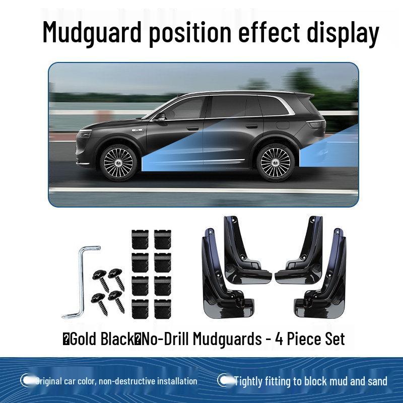 AITO M7-M9 Mudguards: No-Drill, Original Car Color, Non-Destructive Installation for 26 Models
AITO M7-M9 Mudguards: No-Drill, Original Car Color, Non-Destructive Installation for 26 Models