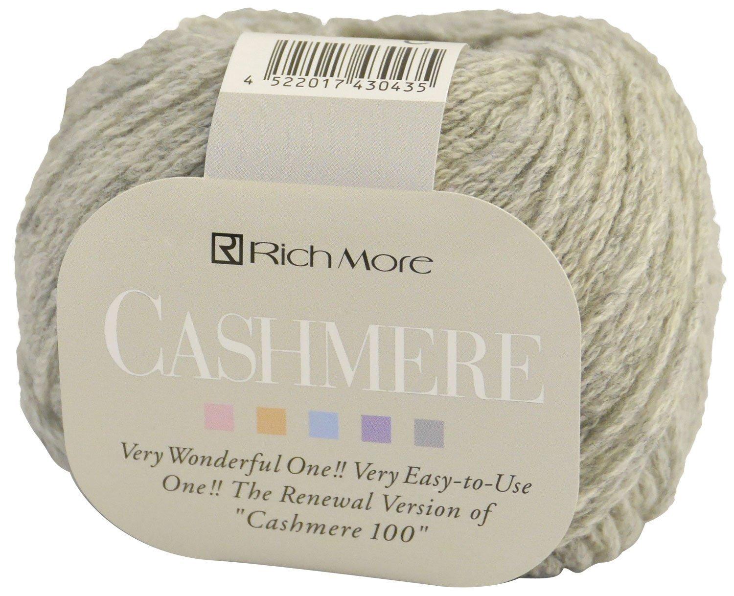 Richmore Cashmere Medium 3142 Yarn, Weight, Col. 106, Gray, 20g, Approx. 92m,
Richmore Cashmere Medium 3142 Yarn, Weight, Col. 106, Gray, 20g, Approx. 92m,