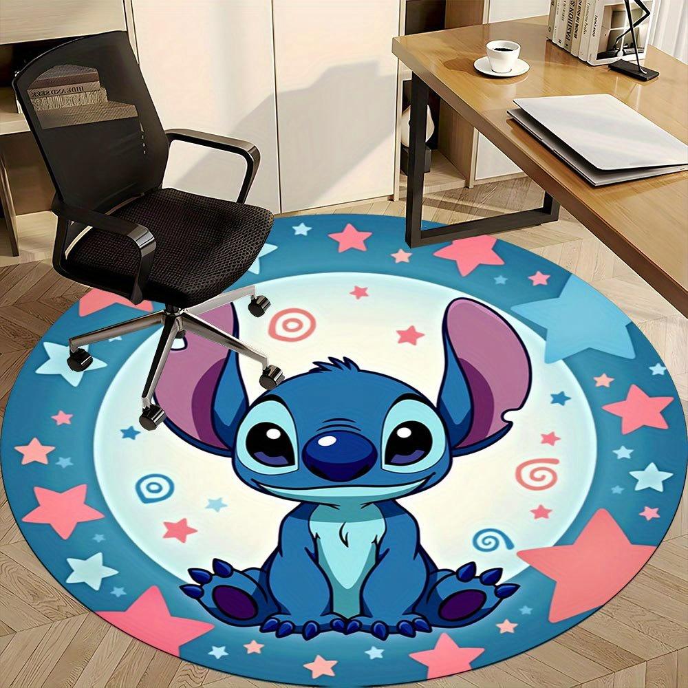 1pc Stitch Cartoon Design Round Rug - Office Carpet, Non-Slip Mat for Chairs, Home Decor, Living Room & Bedroom Flooring Accessory -0412040 80cm by 80cm
1pc Stitch Cartoon Design Round Rug - Office Carpet, Non-Slip Mat for Chairs, Home Decor, Living Room & Bedroom Flooring Accessory -0412040 80cm by 80cm