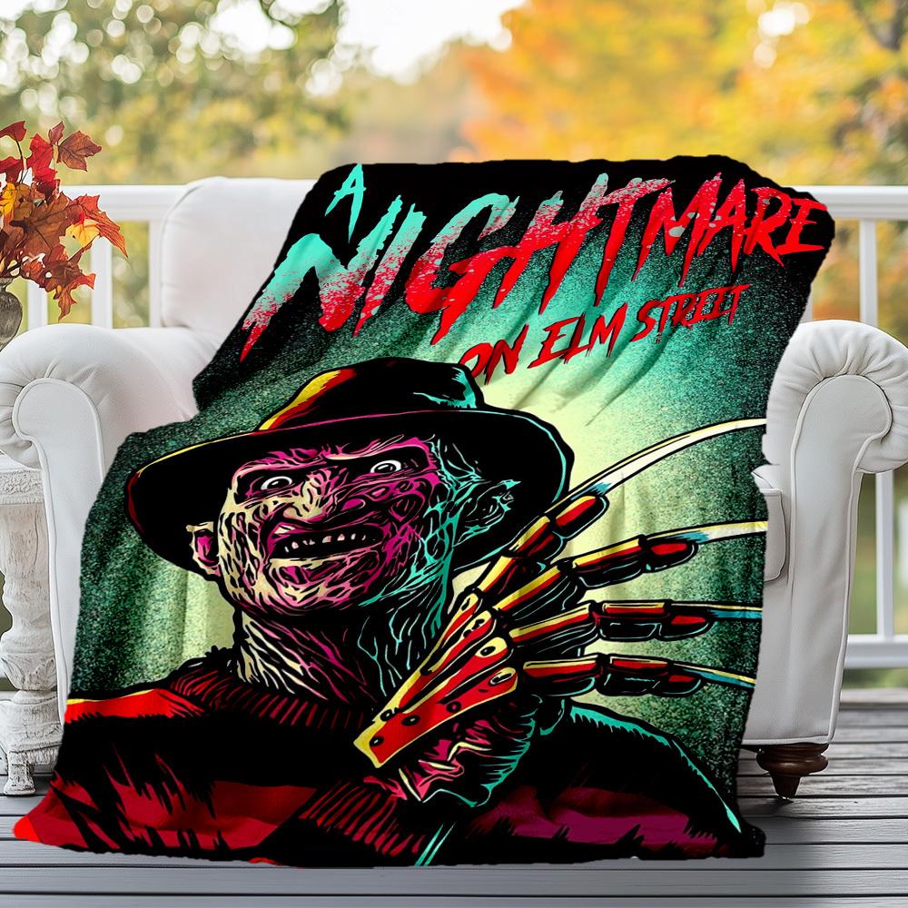 1pc Freddy Krueger,Nightmare on Elm Street, Throw Blanket,Soft Bedding Cover,Flannel Blankets, Travel,Camping,All Seasons Use 102766 80x120cm
1pc Freddy Krueger,Nightmare on Elm Street, Throw Blanket,Soft Bedding Cover,Flannel Blankets, Travel,Camping,All Seasons Use 102766 80x120cm