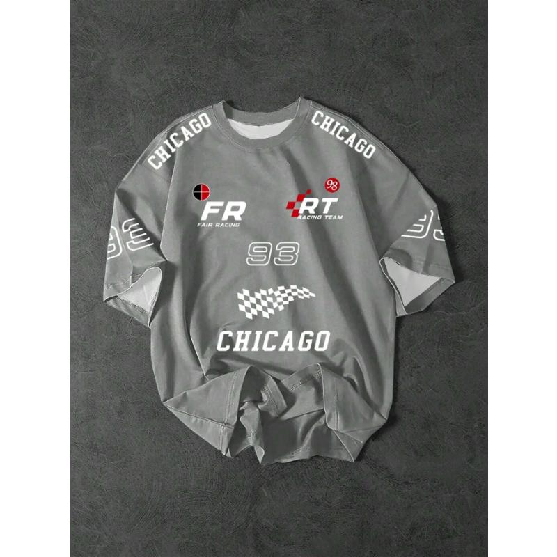 Летняя мужская футболка с японским рисунком и буквами, повседневная футболка с коротким рукавом, круглый вырез, свободный мотоциклетный костюм, спортивный свитер, повседневный топ 3XL
Летняя мужская футболка с японским рисунком и буквами, повседневная футболка с коротким рукавом, круглый вырез, свободный мотоциклетный костюм, спортивный свитер, повседневный топ 3XL