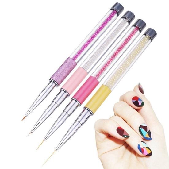 Nail Art UV Gel Liner Brush Pen Красочная ручка из бисера DIY Живопись Маникюрный инструмент розовый
Nail Art UV Gel Liner Brush Pen Красочная ручка из бисера DIY Живопись Маникюрный инструмент розовый