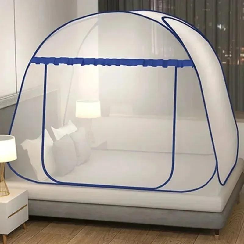 1pc No Installation Required Mongolian Mosquito Net,Suitable for Bedroom,Outdoor Portable Mosquito Net, Summer Anti-Mosquitoes 1.2m 200x120x150cm синий
1pc No Installation Required Mongolian Mosquito Net,Suitable for Bedroom,Outdoor Portable Mosquito Net, Summer Anti-Mosquitoes 1.2m 200x120x150cm синий