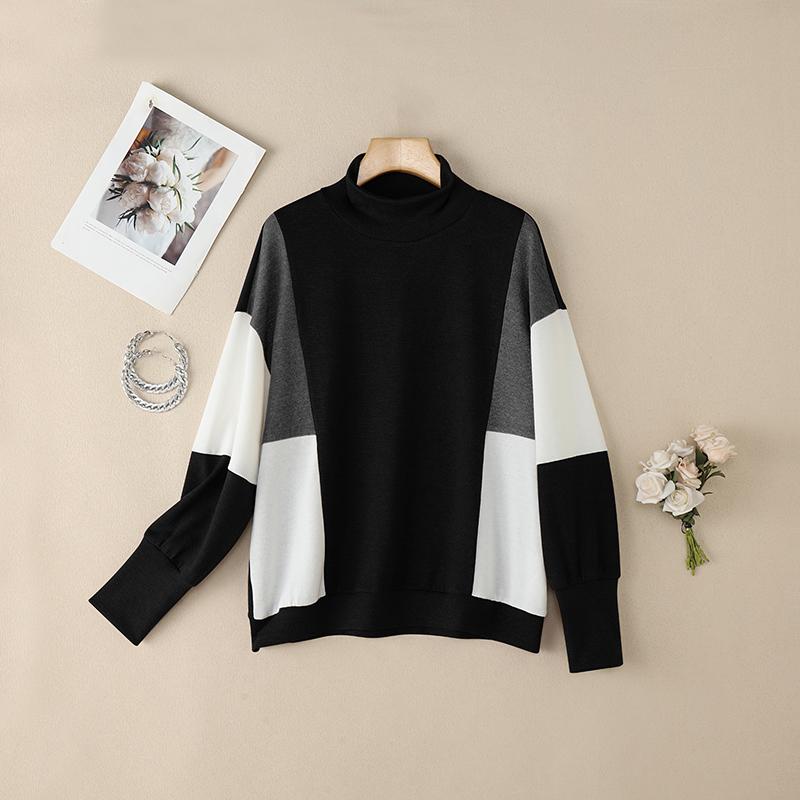 ZANZEA Женская повседневная футболка с круглым вырезом, длинным рукавом и пэчворком 4XL чёрный
ZANZEA Женская повседневная футболка с круглым вырезом, длинным рукавом и пэчворком 4XL чёрный