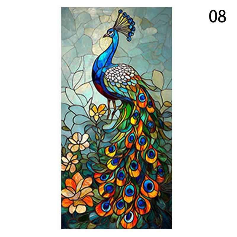 Church Stained Glass Film Peacock Pattern Art Privacy Window Film Static Cling Waterproof Sunscreen Window Stickers Home Decor (as the picture,30x60cm)
Church Stained Glass Film Peacock Pattern Art Privacy Window Film Static Cling Waterproof Sunscreen Window Stickers Home Decor (as the picture,30x60cm)