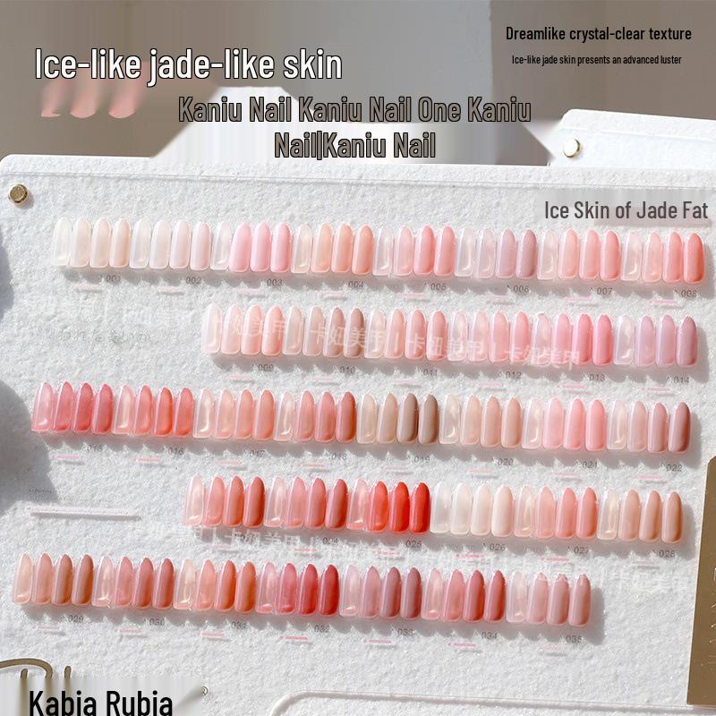 Jianyou 35 Shades Ice Jade Gel Polish 2025: Translucent Whitening Nude Nail Set 
Jianyou 35 Shades Ice Jade Gel Polish 2025: Translucent Whitening Nude Nail Set