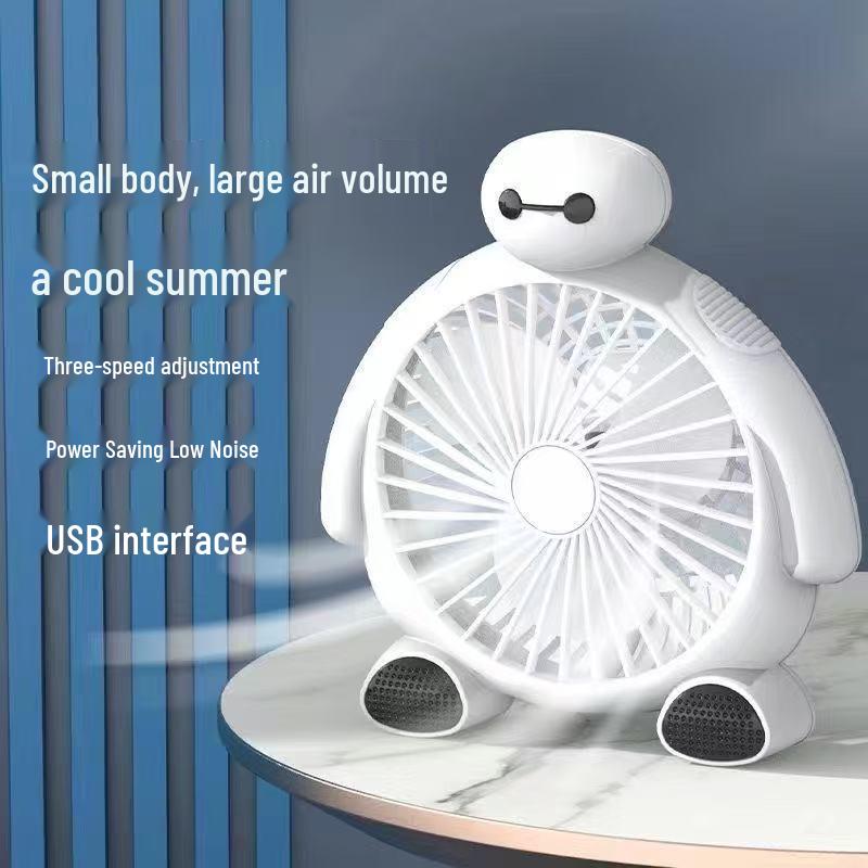 Cute Rotating Mini Fan: Quiet Desktop Electric Fan for Dorms, Offices, and Bedrooms
Cute Rotating Mini Fan: Quiet Desktop Electric Fan for Dorms, Offices, and Bedrooms