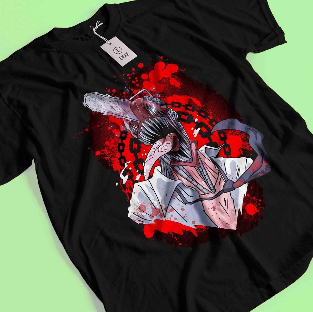 Chainsaw Man Makima T-Shirt Asa Aki Anime Denji Shirt Power Tshirt All Size Tee 3XL
Chainsaw Man Makima T-Shirt Asa Aki Anime Denji Shirt Power Tshirt All Size Tee 3XL