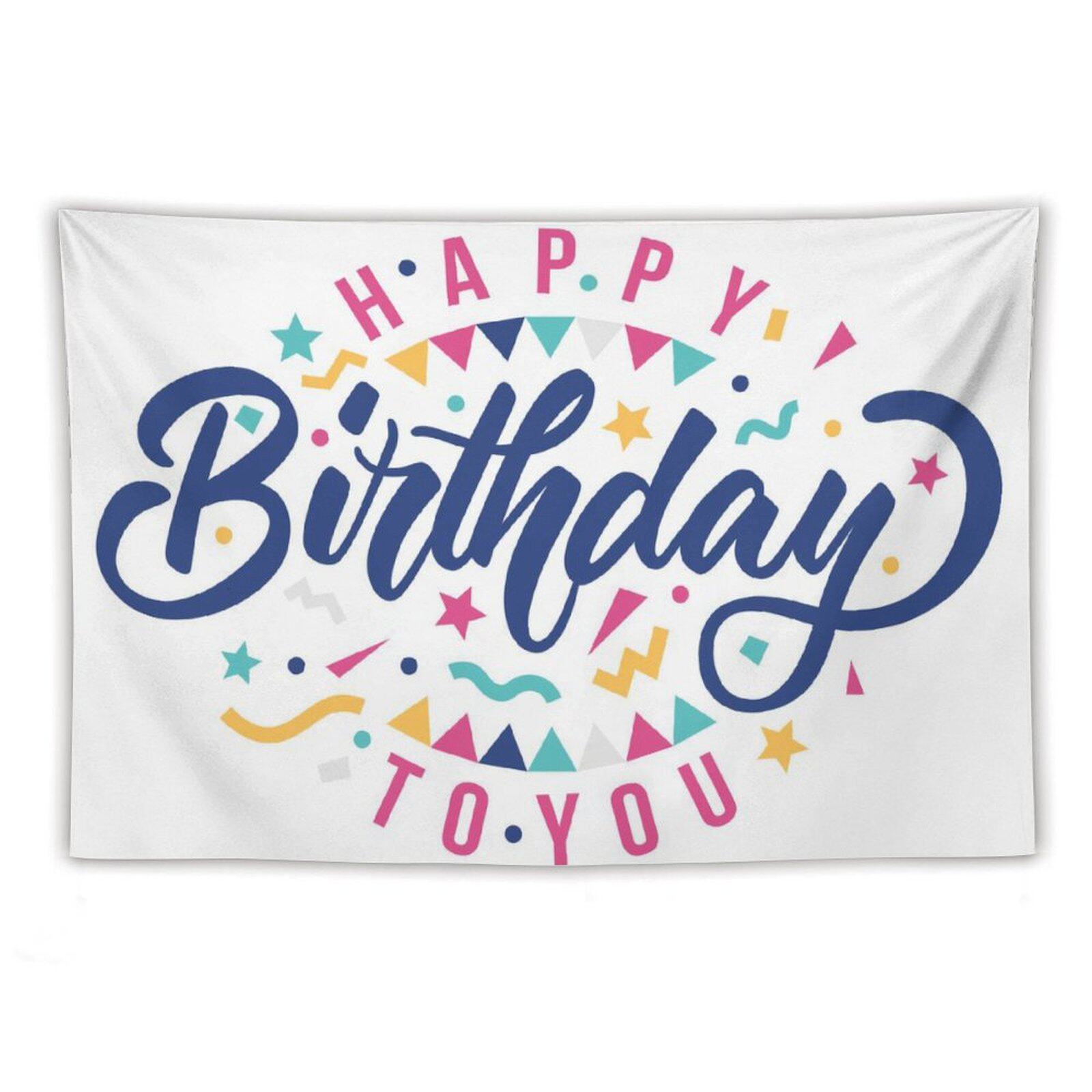Simple Creative Birthday Party Tapestry Backdrop Decoration Wall Hanging For Home Party Decor 74x94cm(29x37in)
Simple Creative Birthday Party Tapestry Backdrop Decoration Wall Hanging For Home Party Decor 74x94cm(29x37in)