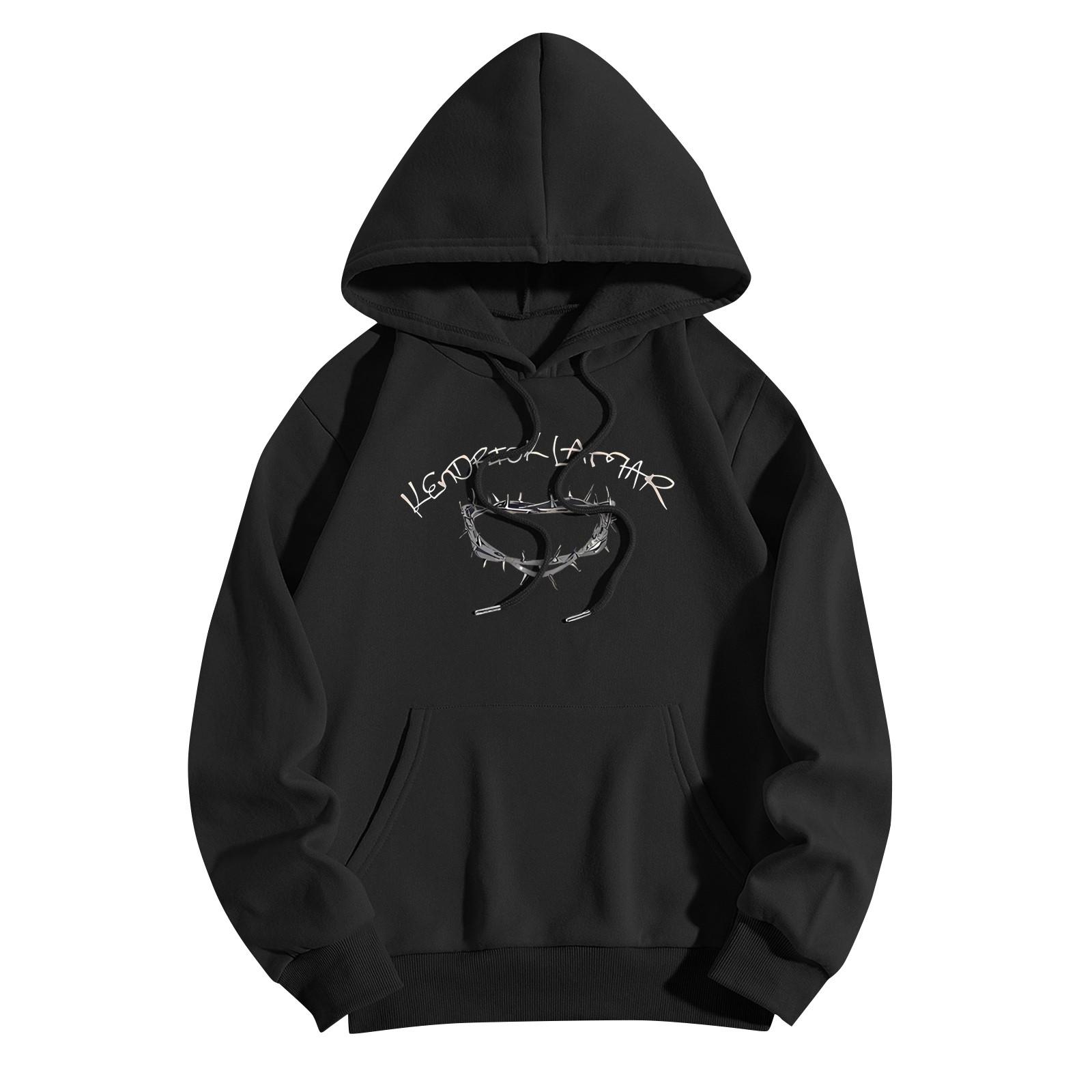 Женская зимняя повседневная модная толстовка с круглым вырезом и длинным рукавом с капюшоном L чёрный
Женская зимняя повседневная модная толстовка с круглым вырезом и длинным рукавом с капюшоном L чёрный