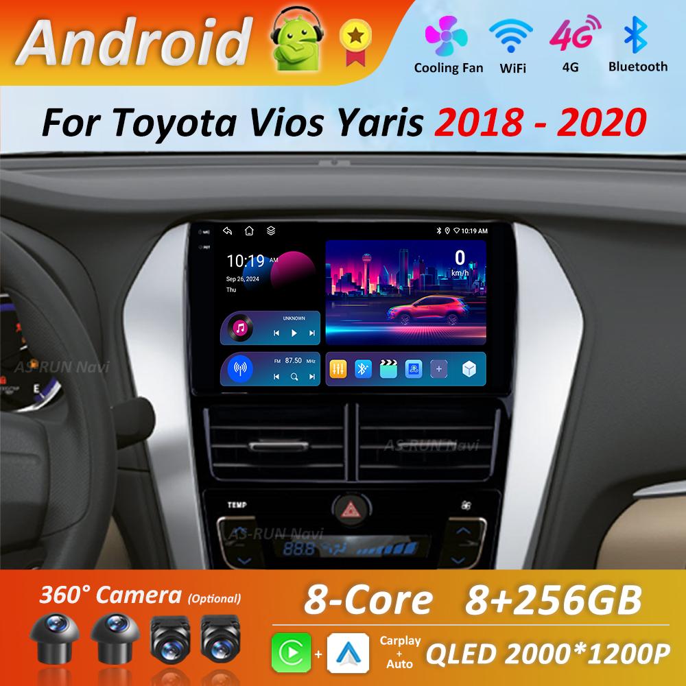 Car Radio Multimedia Player Android 14 Intelligent System for Toyota Vios Yaris 2018 - 2020 GPS 4G WiFi Bluetooth Split Screen
Car Radio Multimedia Player Android 14 Intelligent System for Toyota Vios Yaris 2018 - 2020 GPS 4G WiFi Bluetooth Split Screen