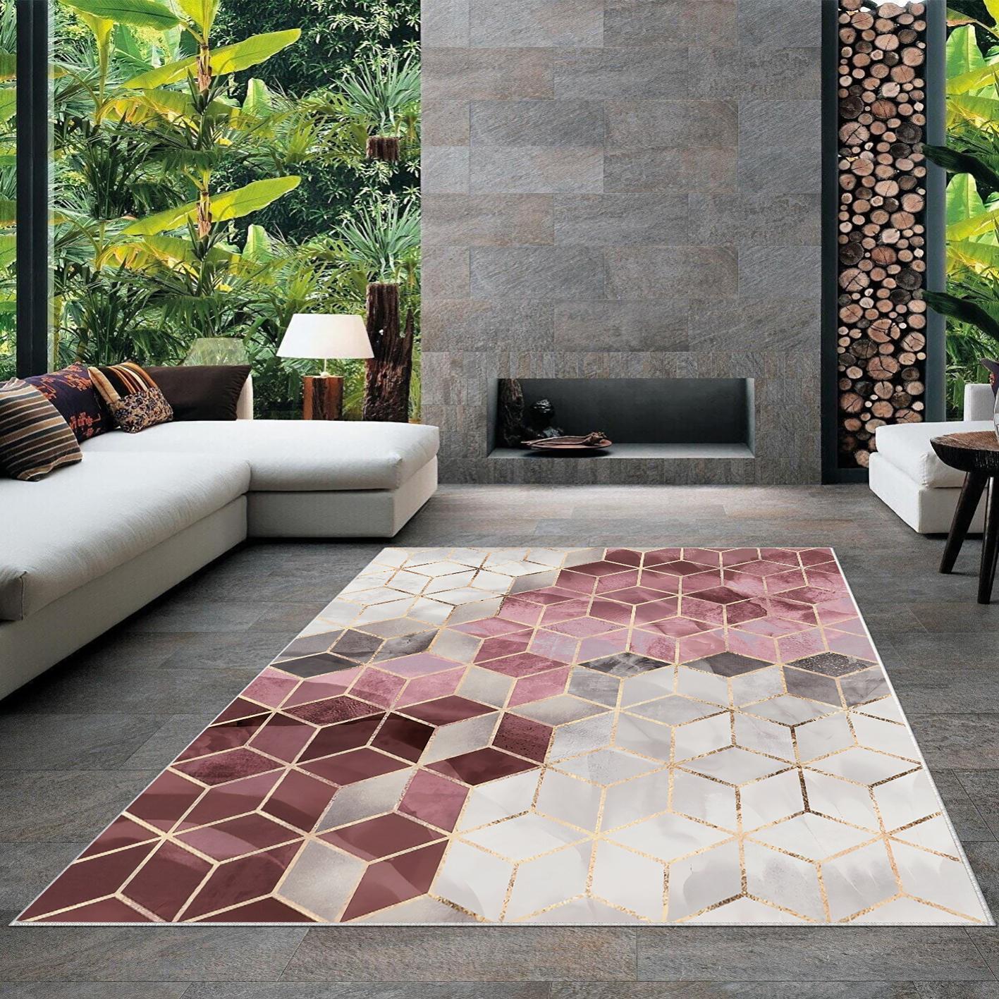 Моющийся нескользящий ковер и дорожка с цифровой печатью MD-LİFE HOME
Моющийся нескользящий ковер и дорожка с цифровой печатью MD-LİFE HOME