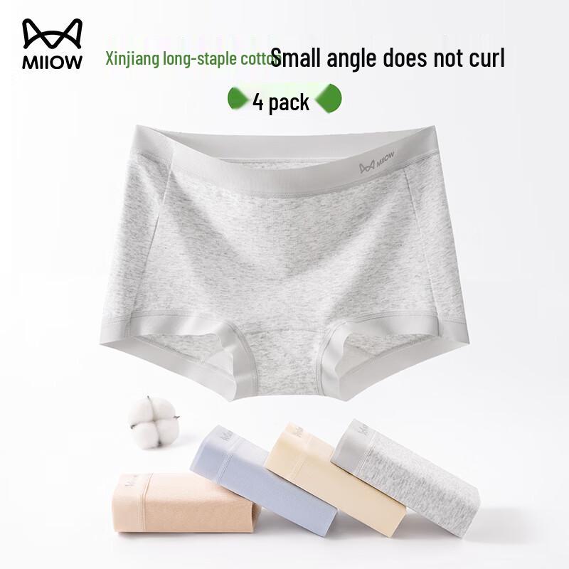 Maoren Women s Seamless Cotton Mid-Waist Boxer Briefs L
Maoren Women s Seamless Cotton Mid-Waist Boxer Briefs L