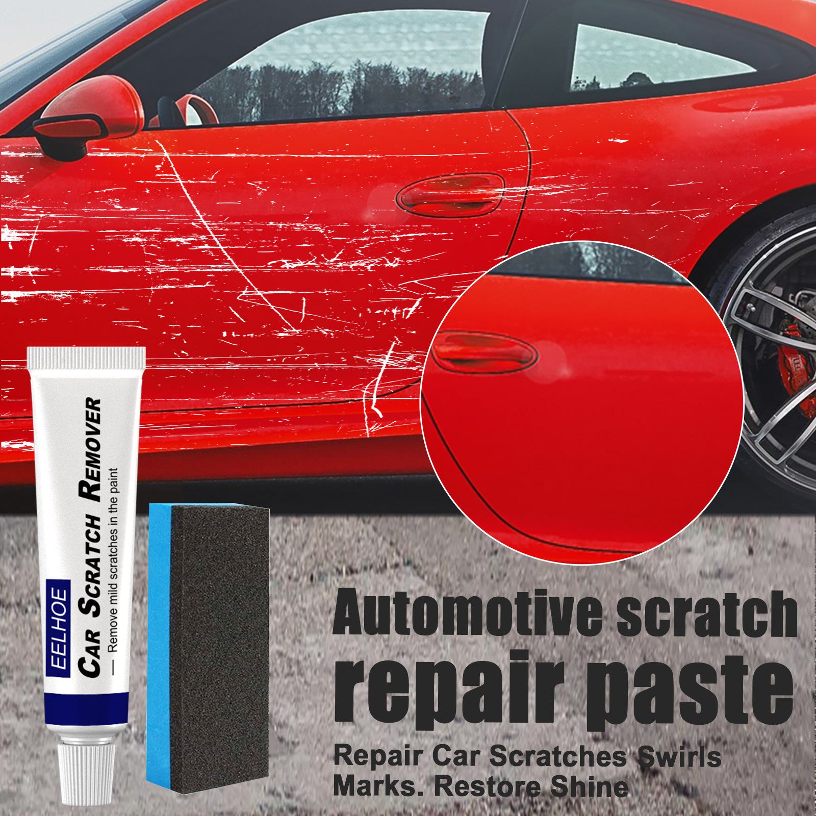 EELHOE Car Scratch Repair Agent эффективно удаляет царапины с помощью абразивного полировочного воска.. Поддерживайте безупречный вид вашего автомобиля.
EELHOE Car Scratch Repair Agent эффективно удаляет царапины с помощью абразивного полировочного воска.. Поддерживайте безупречный вид вашего автомобиля.