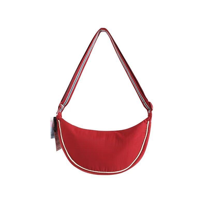 New Shoulder Bag Japanese Minimalist Large Capacity Versatile Crossbody Bag Niche Premium Women Dumpling Bag 28*10*17
New Shoulder Bag Japanese Minimalist Large Capacity Versatile Crossbody Bag Niche Premium Women Dumpling Bag 28*10*17