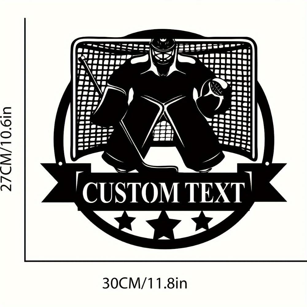 Exclusive Handmade Custom Metal Wall Art Hockey Players Personalized Goalie Name Tags Vintage Style Easy Hang Home Decor
Exclusive Handmade Custom Metal Wall Art Hockey Players Personalized Goalie Name Tags Vintage Style Easy Hang Home Decor