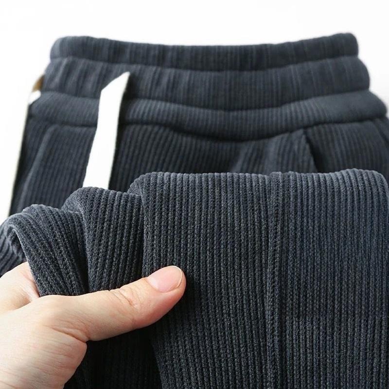 Men s Autumn Corduroy Patchwork Elastic Ankle Pants - Warm, Trendy, Versatile Sportswear XL (115-130 jin)
Men s Autumn Corduroy Patchwork Elastic Ankle Pants - Warm, Trendy, Versatile Sportswear XL (115-130 jin)