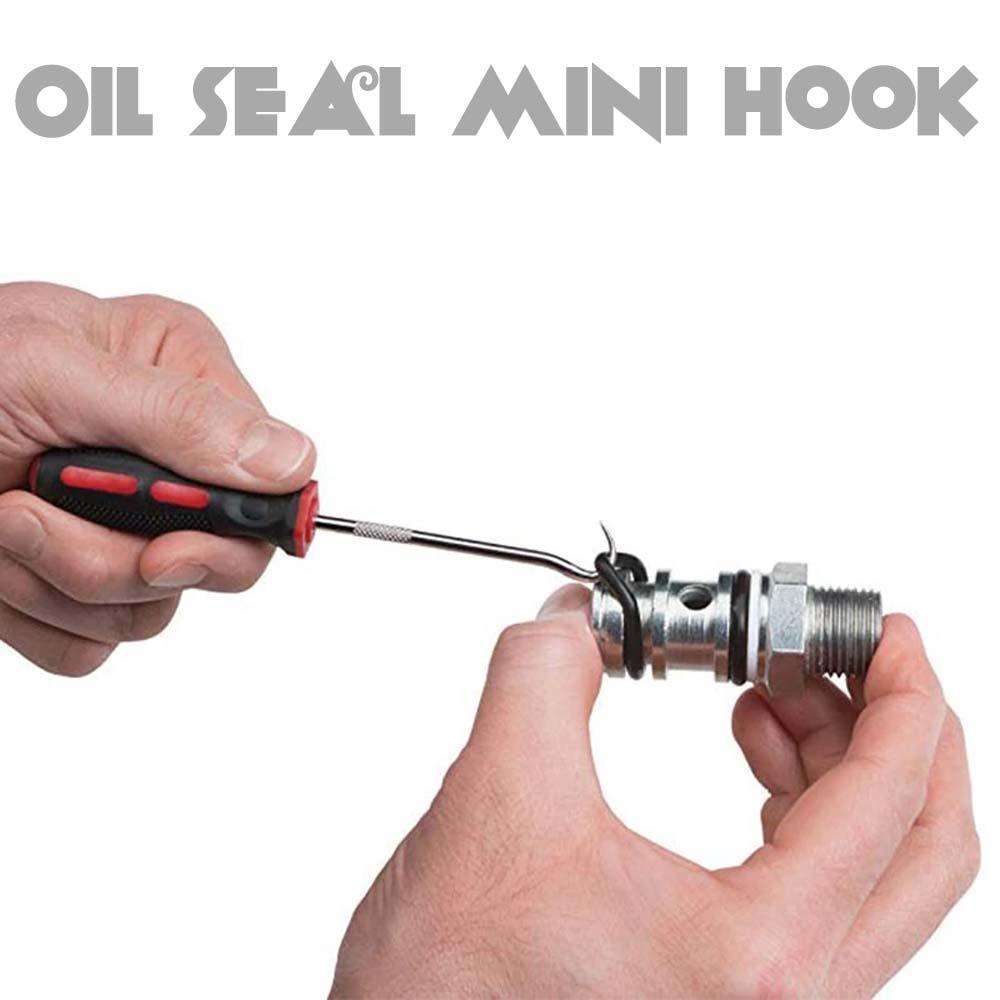 4pcs Lengthen Oil Seal Gasket Puller Precision Vehicle Oil Seal Screwdrivers Set Pick and Hook Set A
4pcs Lengthen Oil Seal Gasket Puller Precision Vehicle Oil Seal Screwdrivers Set Pick and Hook Set A