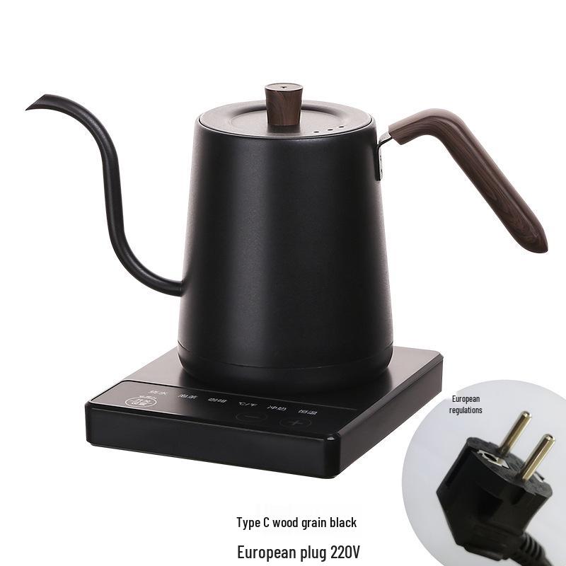 Электрический чайник из нержавеющей стали с гусиным носом и контролем температуры
Электрический чайник из нержавеющей стали с гусиным носом и контролем температуры