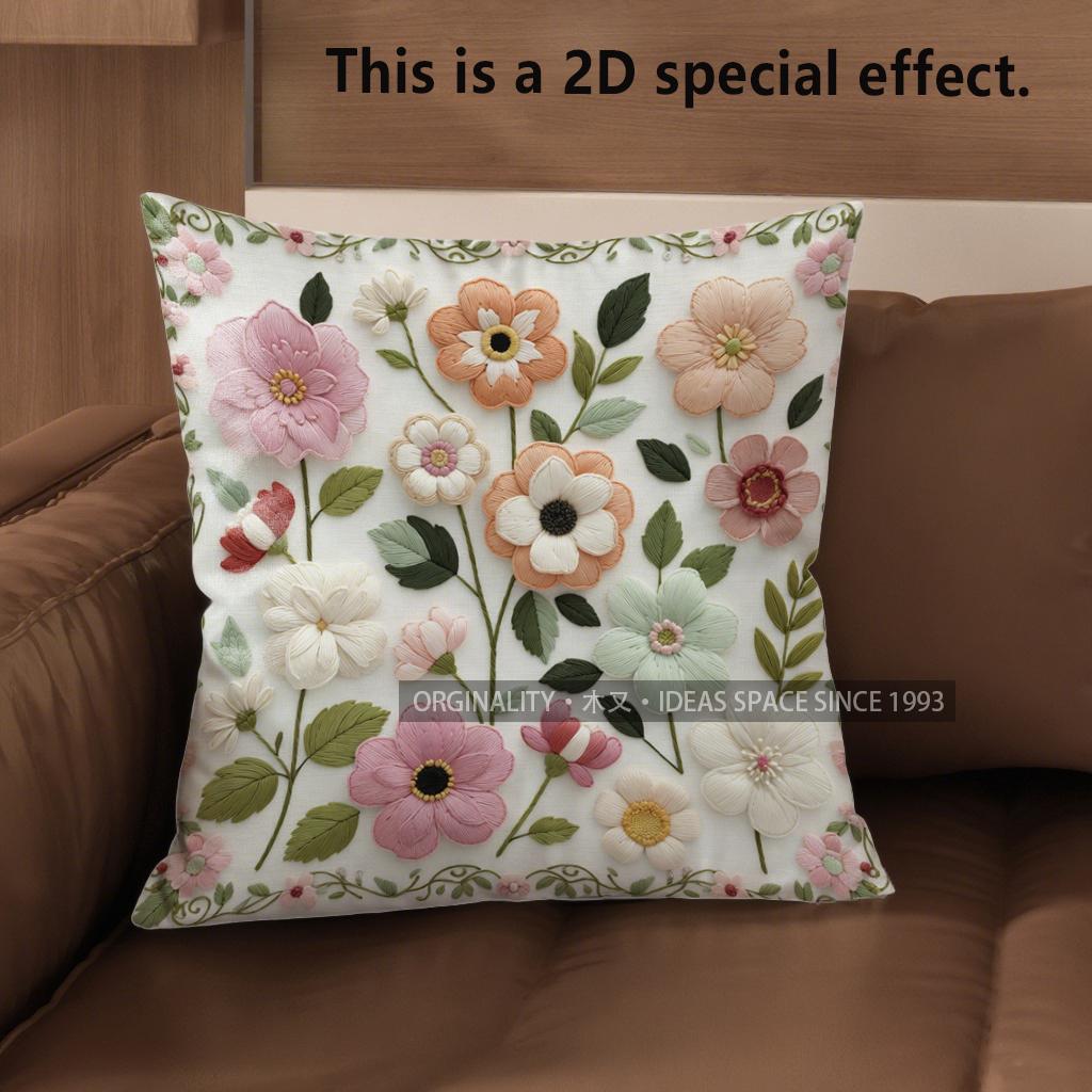 2D Vintage Floral Embossed Style Throw Pillow Covers Pattern Cushion Cover Suitable For Sofa Bedroom Car Pillow Cover 40x40cm
2D Vintage Floral Embossed Style Throw Pillow Covers Pattern Cushion Cover Suitable For Sofa Bedroom Car Pillow Cover 40x40cm