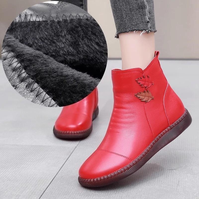 TIMETANG Autumn Women s Shoes Leather Boots Women Fashion Winter Boots Women Warm Non-slip Flat Shoes Thick-soled Women Shoes 35
TIMETANG Autumn Women s Shoes Leather Boots Women Fashion Winter Boots Women Warm Non-slip Flat Shoes Thick-soled Women Shoes 35