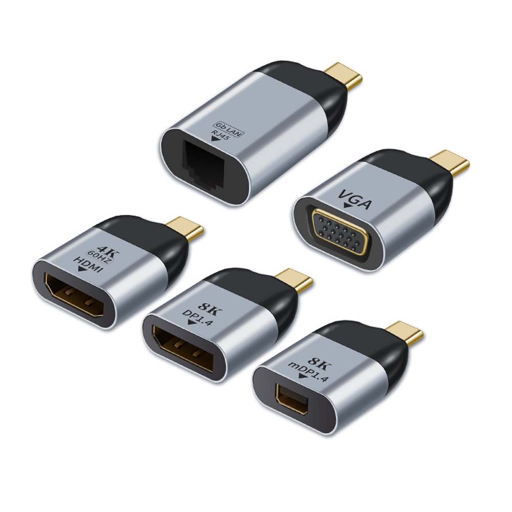 Кабель-конвертер Type C в VGA Адаптер Type C в RJ45 Адаптер Type C в HDMI Адаптер USB C в DP DP
Кабель-конвертер Type C в VGA Адаптер Type C в RJ45 Адаптер Type C в HDMI Адаптер USB C в DP DP