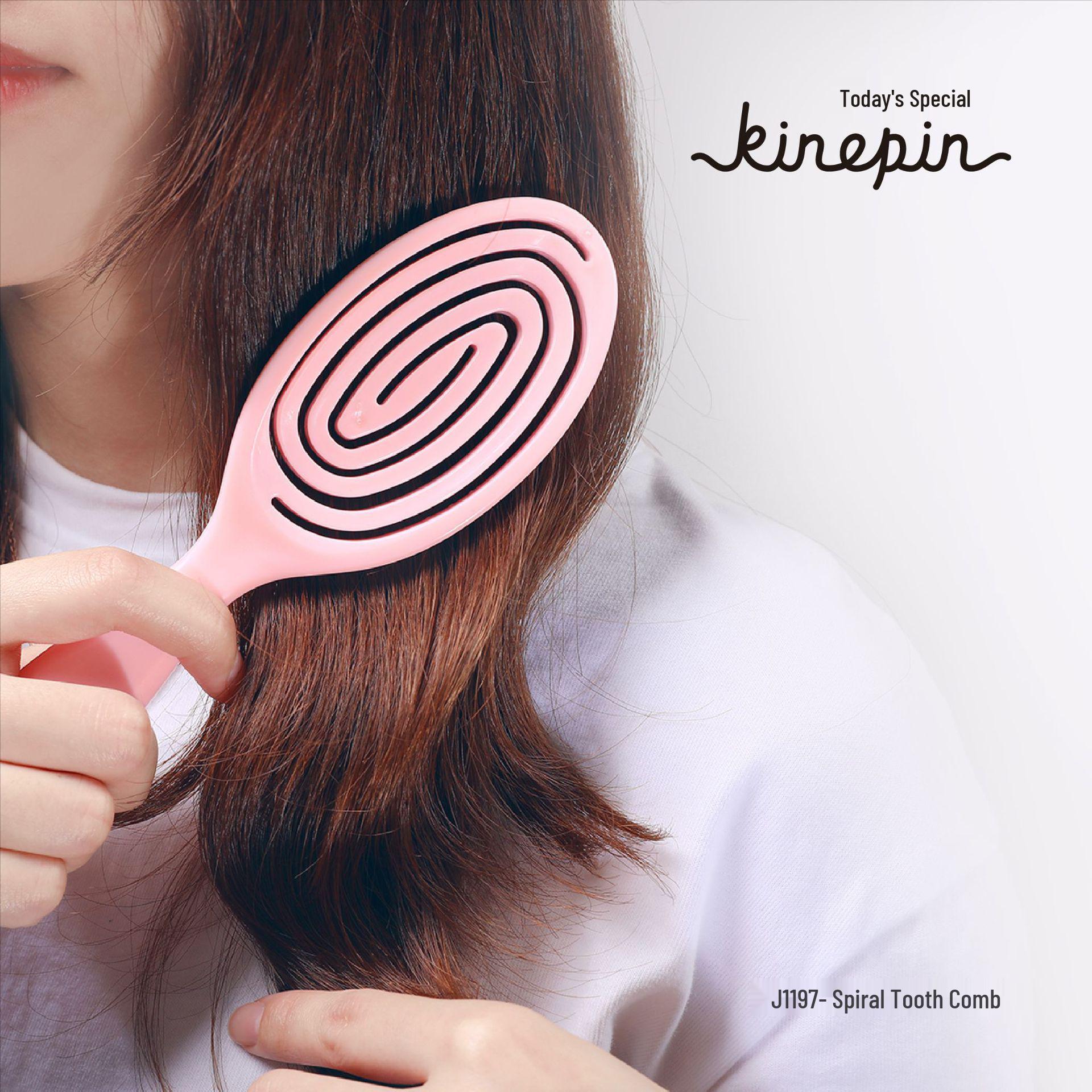 Ins Style Spiral Bristle Round Comb - Comfortable Hair Styling Tool темно-фіолетовий колір
Ins Style Spiral Bristle Round Comb - Comfortable Hair Styling Tool темно-фіолетовий колір