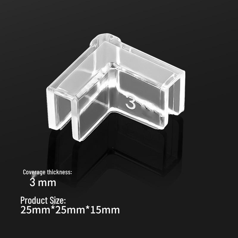 Transparent Corner Protector: Soft, Elastic, Anti-Collision Cover for Fish Tanks and Acrylic Glass – Child-Safe.
Transparent Corner Protector: Soft, Elastic, Anti-Collision Cover for Fish Tanks and Acrylic Glass – Child-Safe.