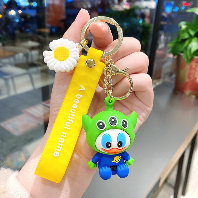 Силиконовый мультяшный очаровательный брелок Милые персонажи животных Отлично подходит для аксессуаров Ключ Green Alien
Силиконовый мультяшный очаровательный брелок Милые персонажи животных Отлично подходит для аксессуаров Ключ Green Alien