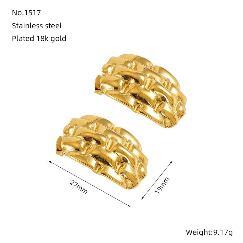 Серьги в стиле INS из нержавеющей стали с 18-каратным золотым покрытием, геометрические, закрученные, крестики-нолики
Серьги в стиле INS из нержавеющей стали с 18-каратным золотым покрытием, геометрические, закрученные, крестики-нолики
