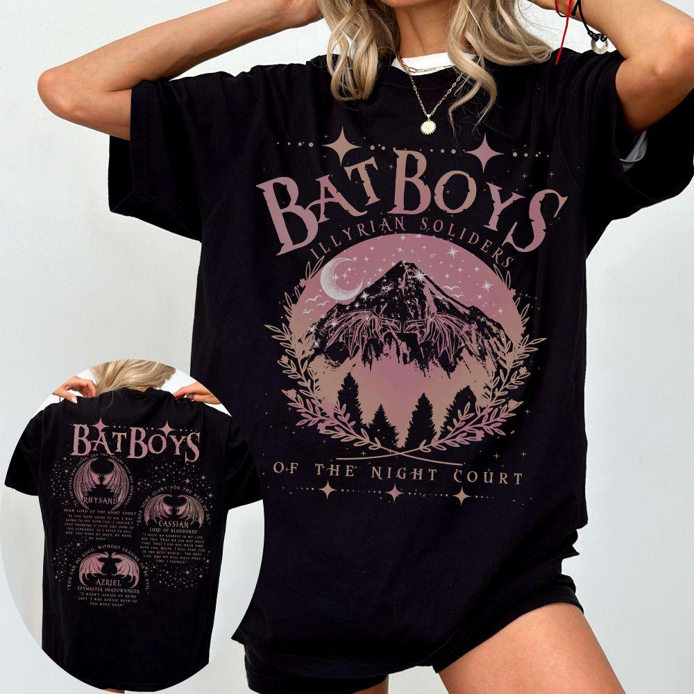 ACOTAR Bat Boys Shirt Sarah J Maas Book Boyfriend Night Court 100 Cotton Loose Retro Shirt Unisex Tee Fantasy Apparel Y2K Top 4XL
ACOTAR Bat Boys Shirt Sarah J Maas Book Boyfriend Night Court 100 Cotton Loose Retro Shirt Unisex Tee Fantasy Apparel Y2K Top 4XL